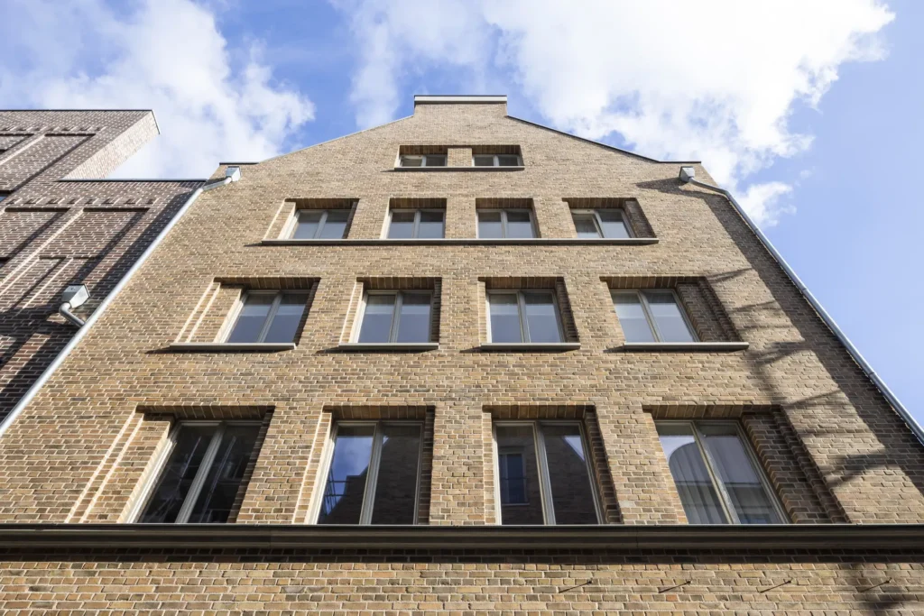 Fischstrasse 21 Lübeck (GER)Aufsicht Klinkerfassade